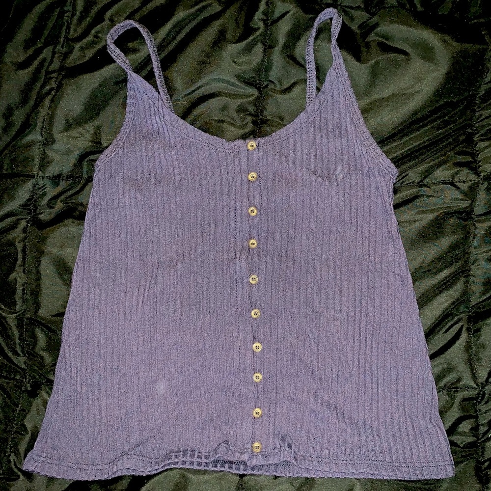 Ribbed tank top